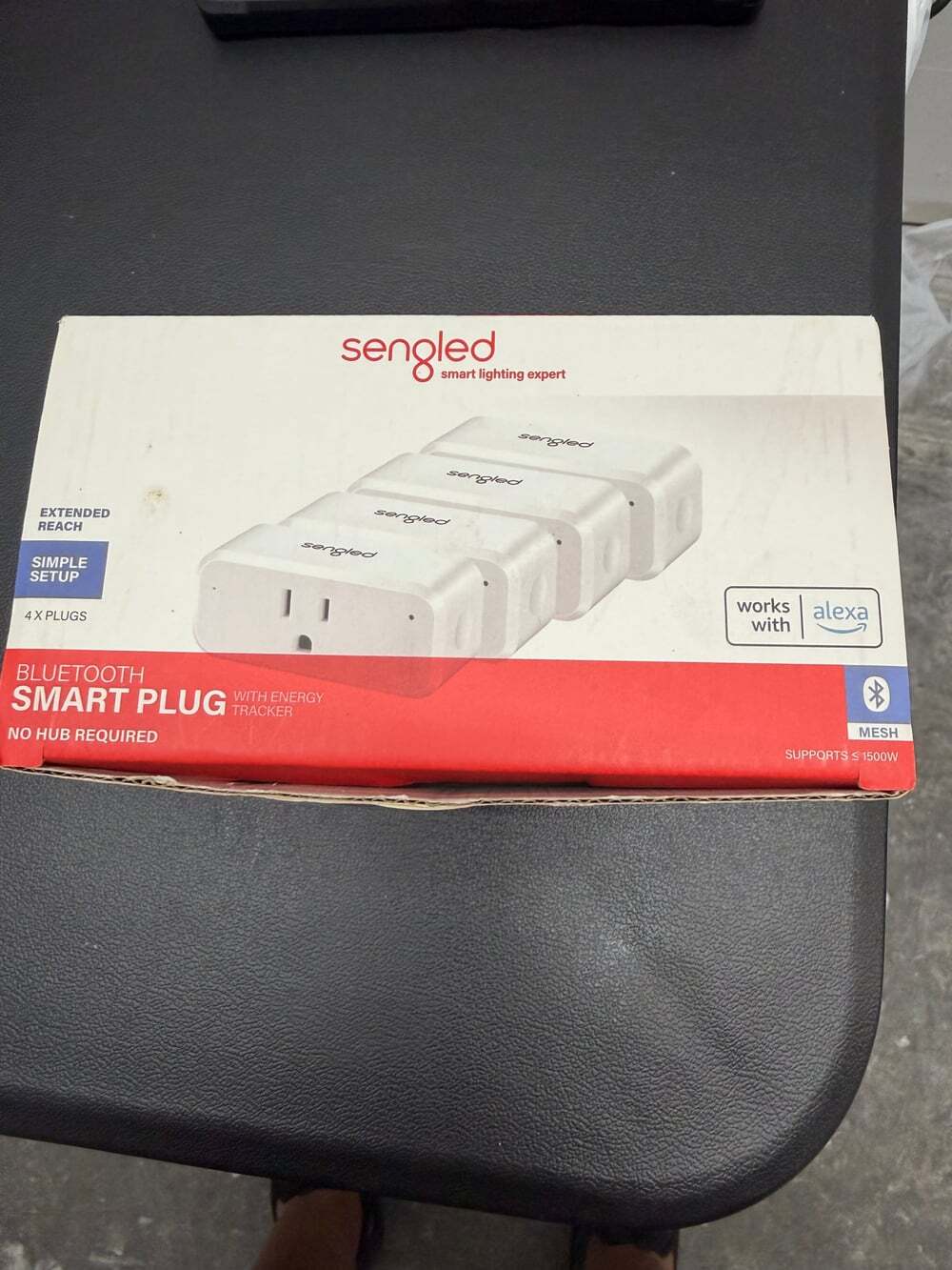 Sengled Bluetooth Smart Plug with Energy Tracker (Model: B1C-NB7) – Partial Pack